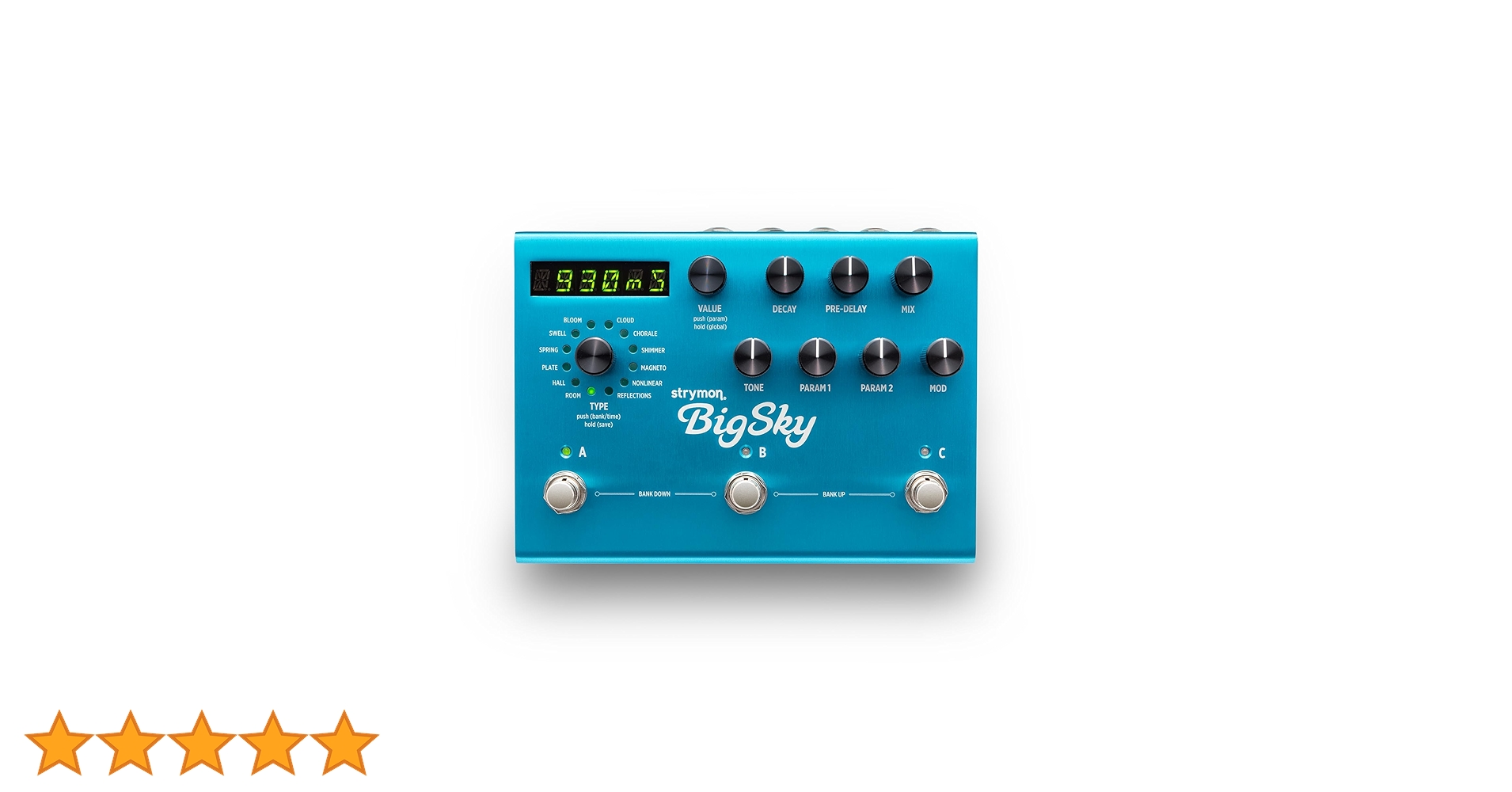 Amazon | Strymon 『BigSky 』 (ビッグスカイ/リバーブ・マシーン